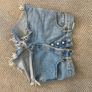 Levis 501 High Rise Shorts